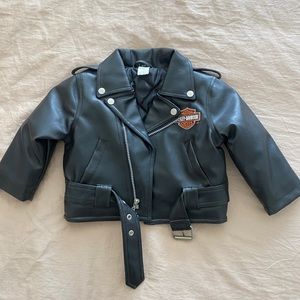 Vintage Harley Davidson Motorcycle Jacket